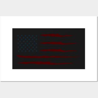 usa flag gifts Posters and Art